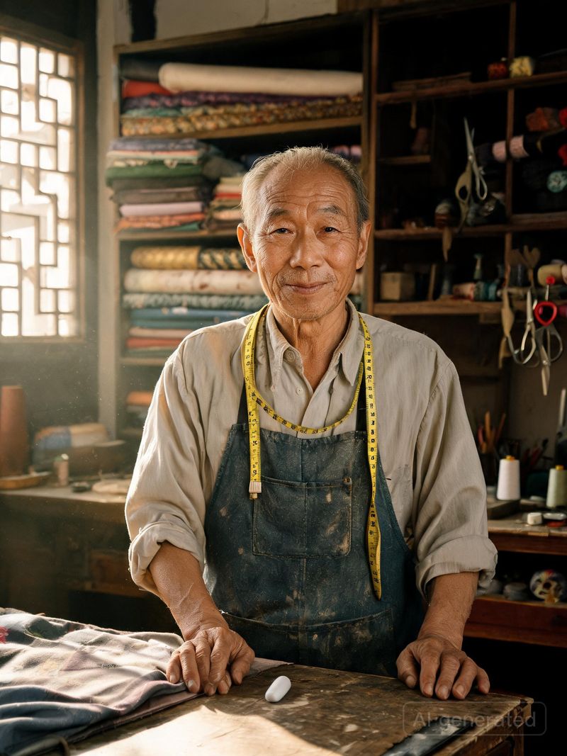 Old Shanghai tailor